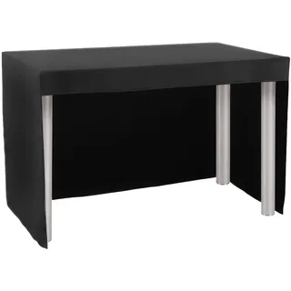 Gastro Uzal Tischhusse Konferenzhusse Berlin einseitig offen (Schwarz, 80 x 160 cm)