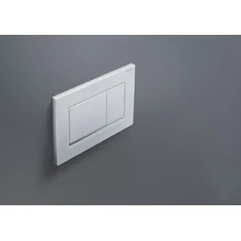 Geberit Sigma30 Betätigungsplatte für 2-Mengen-Spülung weiß/hochglanz-verchromt 115.883.KJ.1