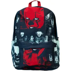Loungefly - IT - I Heart Horror It Pennywise Glow Nylon Full-Size Backpack