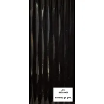 Alfer Design-Platte 1000 x 600 mm Kunststoff gewellt, schwarz glänzend