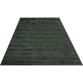 my home Teppich Shirley, handgewebter Viskose-Teppich, farblich changierend«, rechteckig, 35003746-7 grün 12 mm,