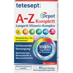 Tetesept Vitamin A-Z Depot Filmtabletten
