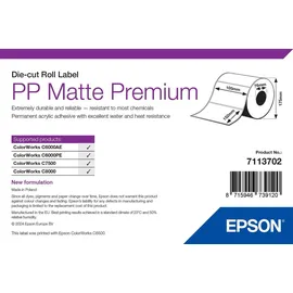 Epson 7113702 Druckeretikett Weiß