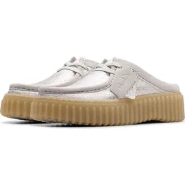 CLARKS Torhill Mule Silber 37