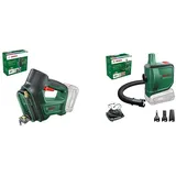 Bosch Bosch elektrische Luftpumpe/Luftkompressor UniversalPump 18V & pumpe/Luftpumpe für Luftmatratze EasyInflate 18V-500 (ohne Akku; 18 Volt System; zum Aufblasen und Entleeren; im Karton)