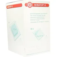 NOBAMED NOBATOP S Kompressen 7,5x7,5 cm steril
