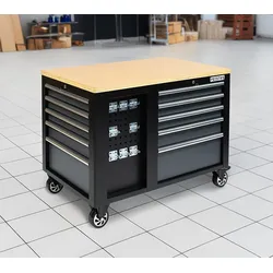 FEISTOS Hektor | mobile Werkbank | Schwarz | 114x73x89cm