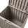 Beliani Aufbewahrungsbox RECIFE 56 x 43 cm 1-tlg. Taupe