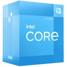 Intel Core i3-12100 3,3GHz 4 Kerne 12MB Cache Sockel 1700 (Boxed mit Lüfter)
