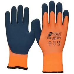 AS Arbeitsschutz Arbeitshandschuhe | 12 Paar Nitras Soft Grip W  Winterhandschuhe | Gr. 8