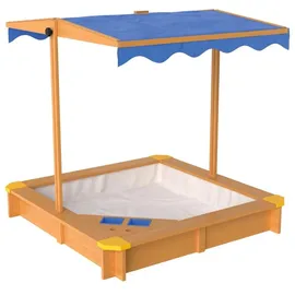 PLAYTIVE® Playtive Holz-Sandkasten, mit Dach und Eisdiele NEU
