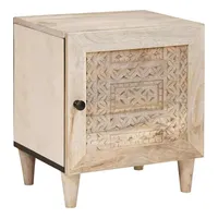 VidaXL Nachttisch Beige 40 x 33 x 46 cm
