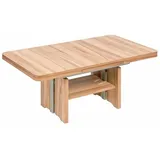 58 aufm Kessel COUCHTISCH höhenverstellbar und ausziehbar Cindee 100x56x60 Kernbuche | Gr.: onesize