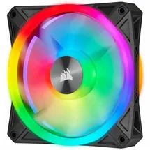 Corsair iCUE QL140 RGB PWM Dual Fan Kit, schwarz, 2er-Pack, LED-Steuerung, 140mm (CO-9050100-WW)