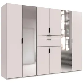 WIMEX Drehtürenschrank WIMEX "Moldau Kleiderschrank mit Spiegel Schlafzimmerschrank Bestseller", weiß, B:270cm H:208cm T:58cm, Spanplatte, Schränke, Drehtürenschrank
