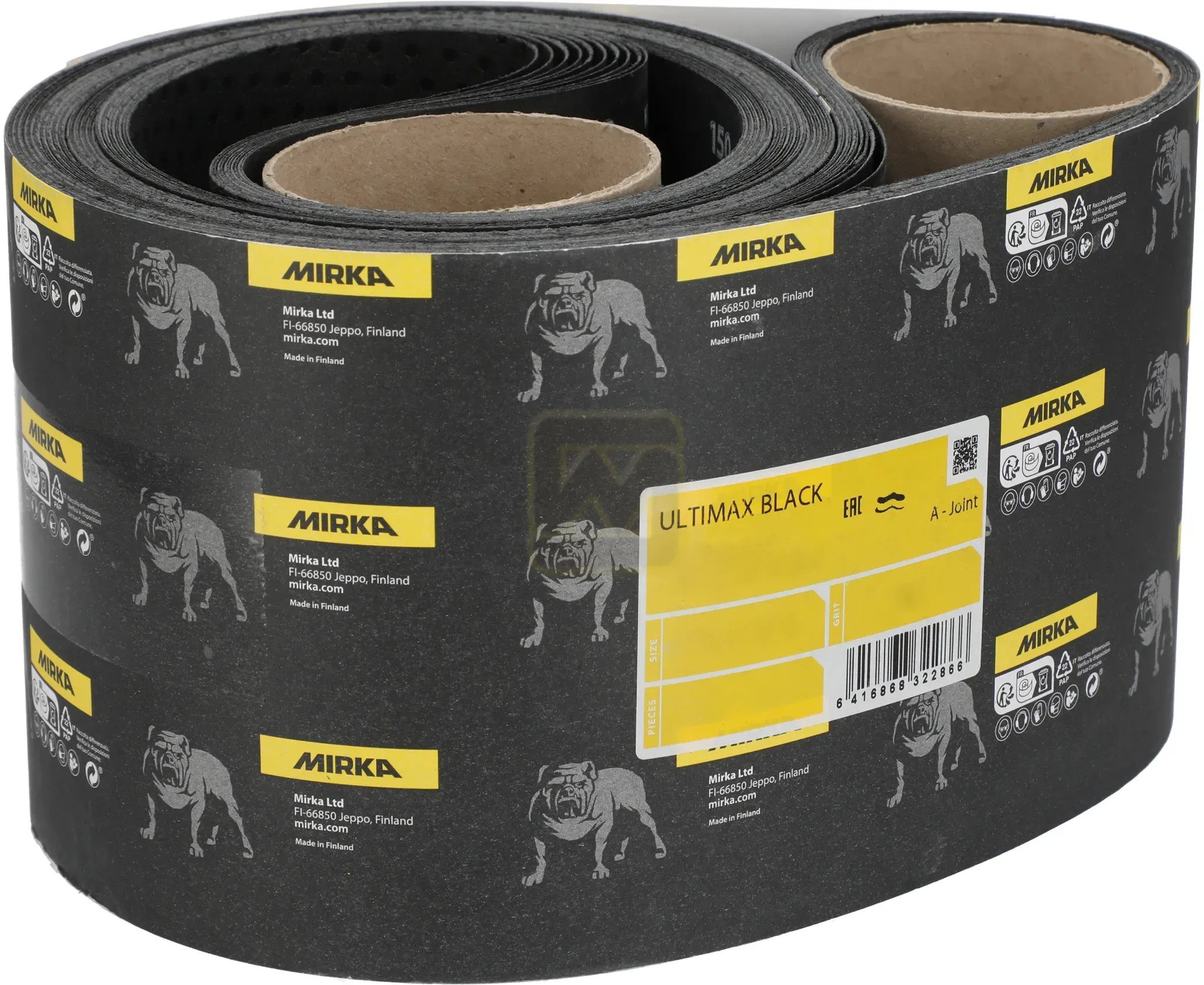 Mirka Ultimax Black 150x2600mm P500 10/Pack - P500
