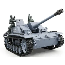 ES-Toys Panzer Sturmgeschütz III RTR mit Rauch und Sound grau (ET3532)