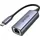UNITEK USB-C auf RJ45 Adapter 1 m Grau