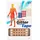 Nasara Kinesiologie-Tape Gitter Tape 1 St. Beige 5,2 cm