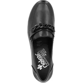 Rieker Pumps modischer Zierschnalle schwarz