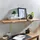 Wohnling Wandregal 100 x 4 x 26 cm Braun