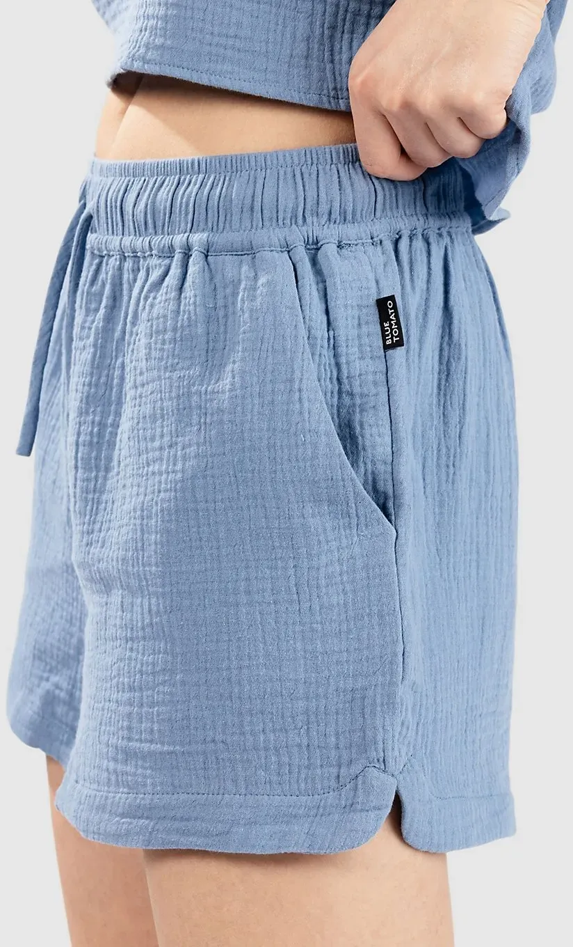 Blue Tomato Linen 2 Shorts bright blue Gr. XS