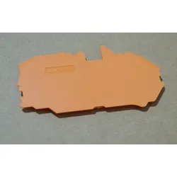 10St. Wago 2016-7692 Abschluss-und Zwischenplatte 16-25mm Orange 20167692
