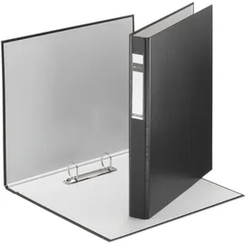 Leitz Ringbuch Standard, DIN A4 Überbreite, schwarz,2 D-Ring