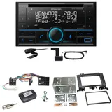 Kenwood DPX-7300DAB Bluetooth DAB Einbauset für Mercedes Sprinter W906 Crafter