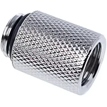 Alphacool Eiszapfen Verlängerung 20mm G1/4 AG auf G1/4 IG - Chrome