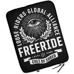 Loose Riders Laptop Sleeve Free Ride 13 inch 13" - Free Ride