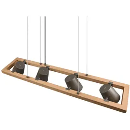 Trio Pendelleuchte Bell nickel antik