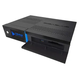 GiGaBlue UHD Quad 4K Pro Sat-Receiver 2x FBC Tuner 1TB) schwarz – PVR-Receiver mit HBB-TV, Bluetooth 5.4, DVB-S2 Gigabit-LAN (HDD
