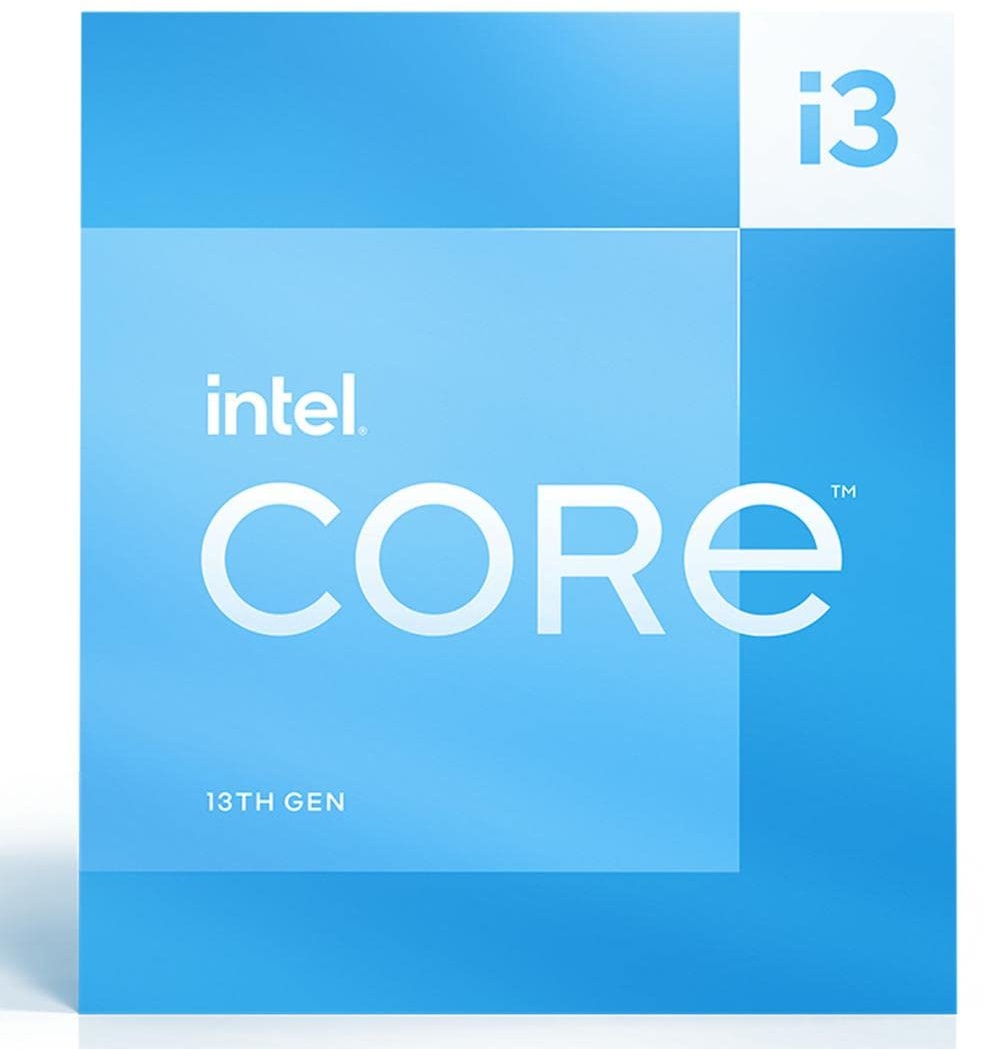 Intel® CoreTM i3-13100 Desktop-Prozessor 4 Kerne (4 P-cores und 0 E-cores) 12 MB Cache, bis zu 4,5 GHz