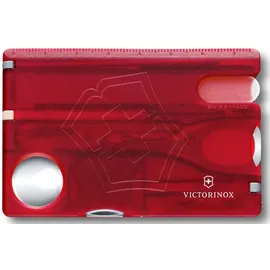 Victorinox SwissCard Nailcare, rot transparent