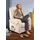 sit&more TV-Sessel Bastian Kunstleder 75 x 110 x 92 cm Beige mit Motor und Aufstehhilfe