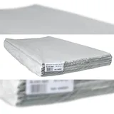 Pronappe 646061I Packung mit 400 Papiertischdecken, auf Format gefaltet, in Folie eingeschweißt - Format 60x60cm - Weiß
