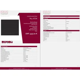 Bosch Backofenset Weiß 71 Liter 3D Heißluft Induktionskochfeld 60 cm