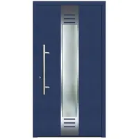 KNOCK Flügelüberdeckende Kunstoff-Haustür »Terra«, stahlblau