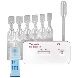 Diaprax TROPONIN I Test Vollblut CLEARTEST