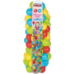 Bälle für Bällebad, 50 Spielbälle, BPA-frei, 9 cm Durchmesser, bunt