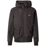 Iriedaily Auf Deck Regenjacke Herren Schwarz S