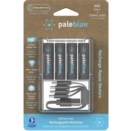 Pale Blue Mignon (AA)-Akku 1700 mAh 4 St.