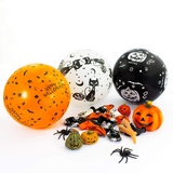 Oblique-Unique 15x Luftballons Halloween gruselige Horror Deko Ballons