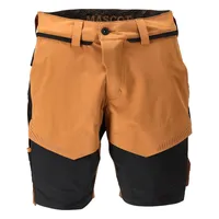 Mascot Stretch-Shorts "22149-605" Customized - 29C50 - nussbraun/schwarz