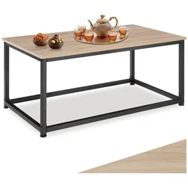 Tectake Couchtisch Braun Eiche 100 x 55 x 45,5 cm