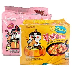 Samyang Hot Chicken Carbonara 5x130 + Cheese je 5x140g Ramen
