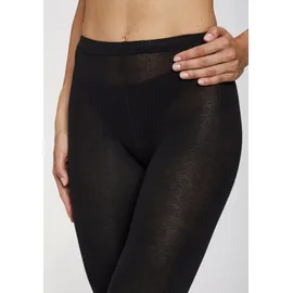 LAVANA Strickstrumpfleggings 2 Paar Schwarz 40/42