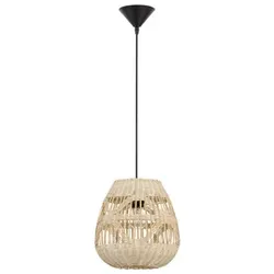 NOVA LUCE Pendelleuchte »Marlo «, LED, 1-flammig, beige
