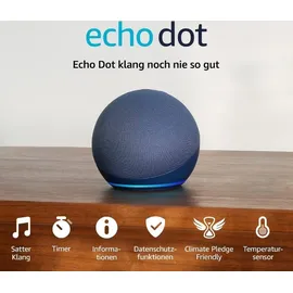 Amazon Echo Dot 5. Generation tiefseeblau